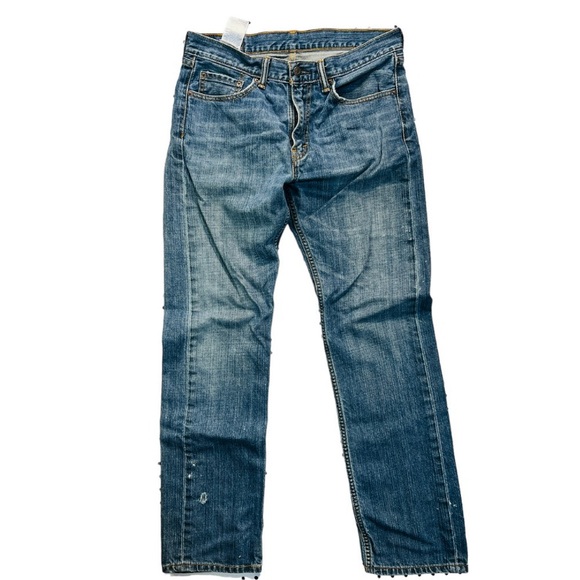 Levi’s Men’s Size 32 x 32 Medium Wash 505 Casual Straight Leg Denim Jeans 3124 - Picture 2 of 9